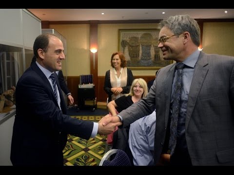 დავით ნარმანია ევროსაბჭოს დამკვირვებლებს შეხვდა