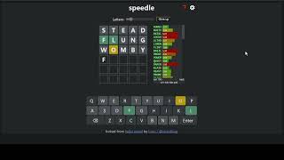 100 Wordle Speedrun in 5:38.72 (Former WR)