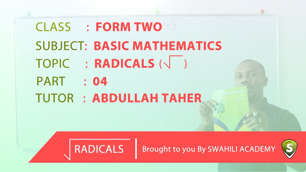 Radicals 04 - Finding roots by prime factorization