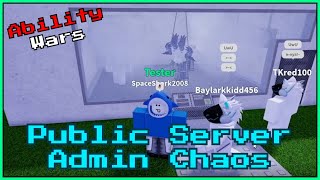 Public Server Admin Abilities With Ability Wars