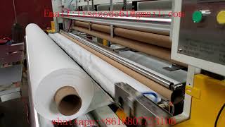 Non-Stop Embossing JRT/Industrial Roll/Toilet Paper Roll Rewinding Line