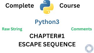 4 - Escape Sequence, Comments & Raw String (Urdu/Hindi)