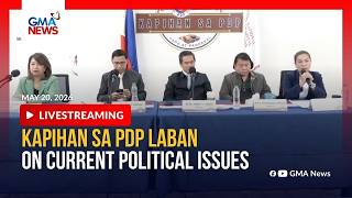 LIVE - Kapihan sa PDP Laban on current political issues (May 20, 2026) | GMA News - Replay