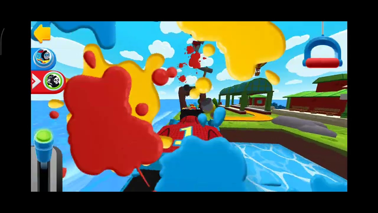 Playing thomas mins for the first time 