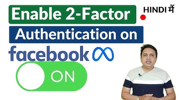 Facebook Two Step Verification Enable Kaise Kare | Enable Facebook Two Factor Authentication