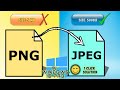 How to Convert A PNG Image Into Other Format in Windows 10.