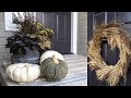 SIMPLE Fall Porch Decorating Ideas // DIY Front Porch Makeover for Beautiful Curb Appeal