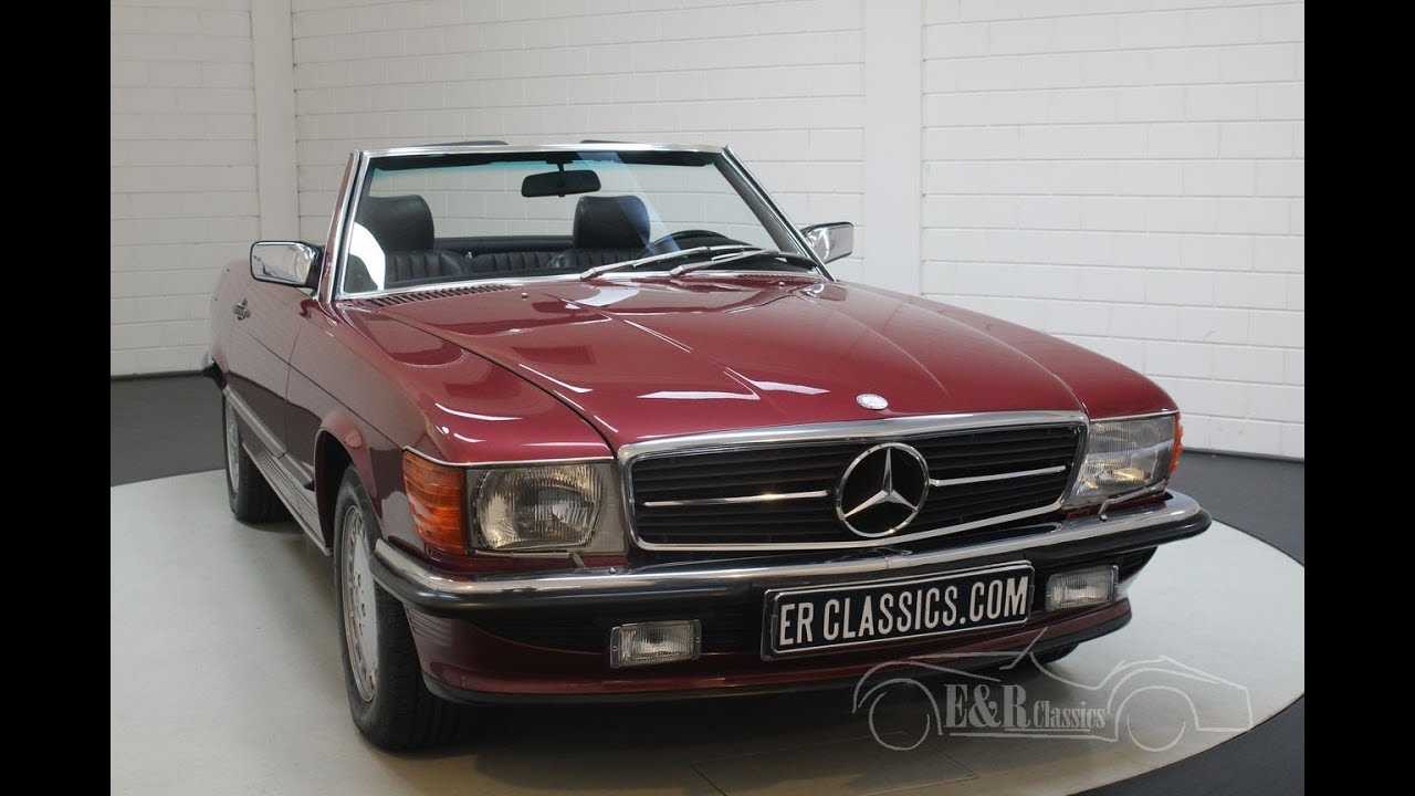 Mercedes Benz 300 Sl Cabriolet 1989 Video Www Erclassics Com Youtube
