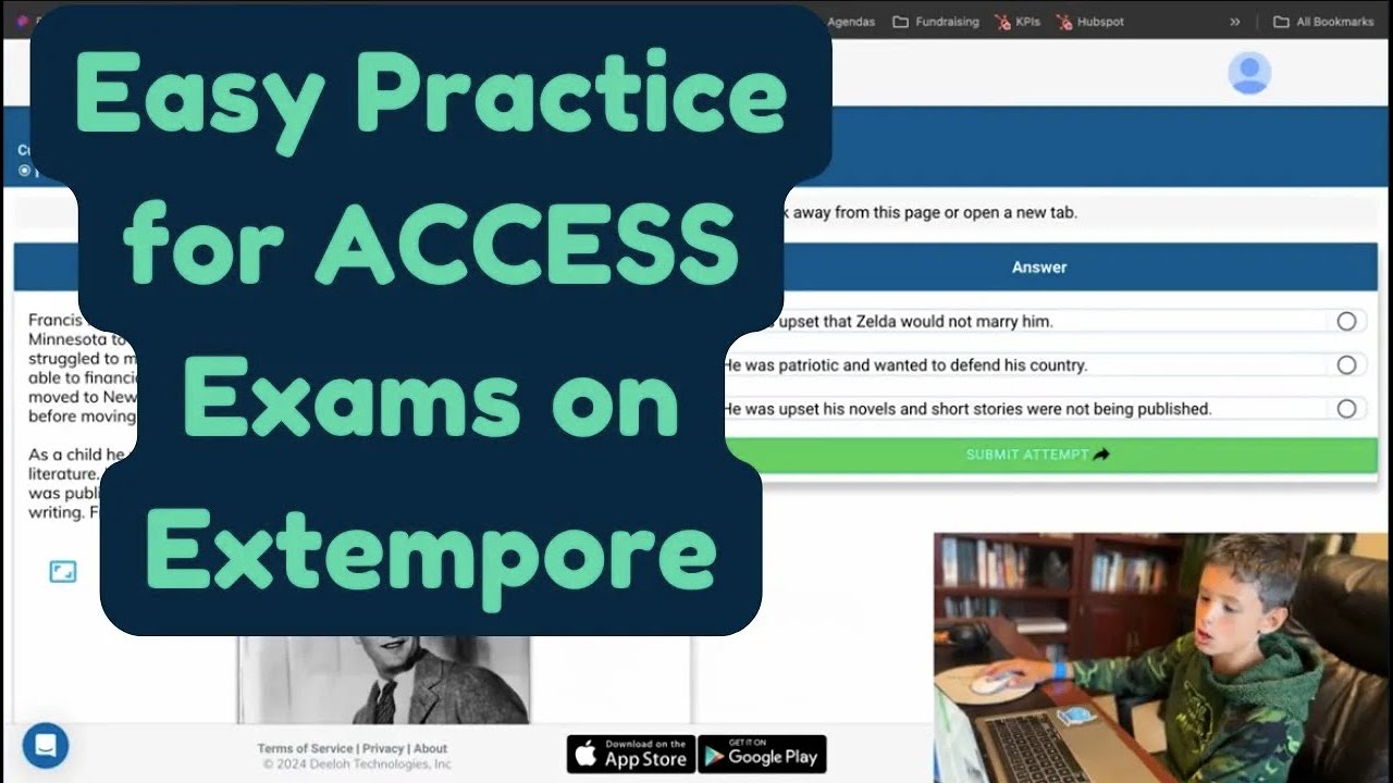 Using Extempore to practice for WIDA ACCESS | Build skills in all domains and mimic the actual test