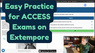Celebrity Using Extempore to practice for WIDA ACCESS | Build skills in all domains and mimic the actual test Profile