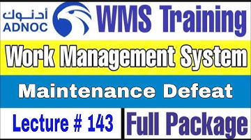 Role of DA and Defeat Operator for Maintenance Defeat of HSECES as per ADNOC WMS | Lecture # 143