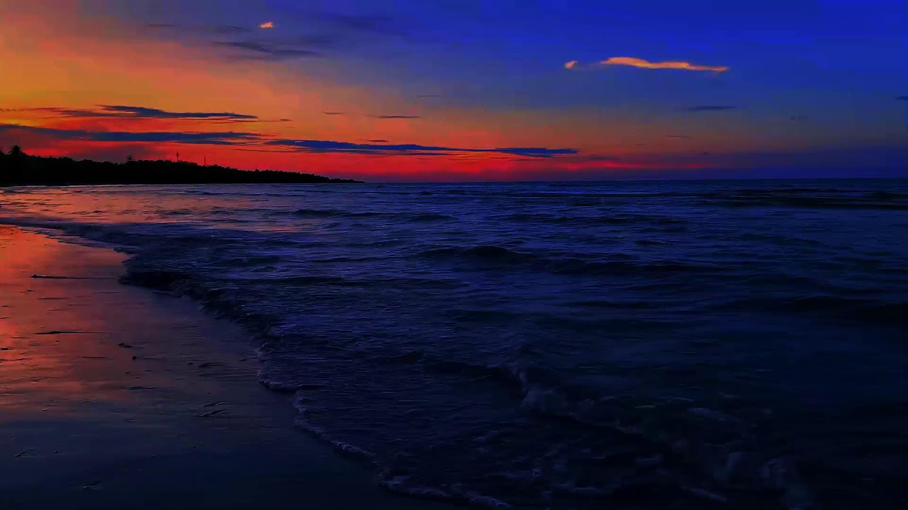 Ocean Background with Gentle Ocean Waves | Calm Sleep Audio