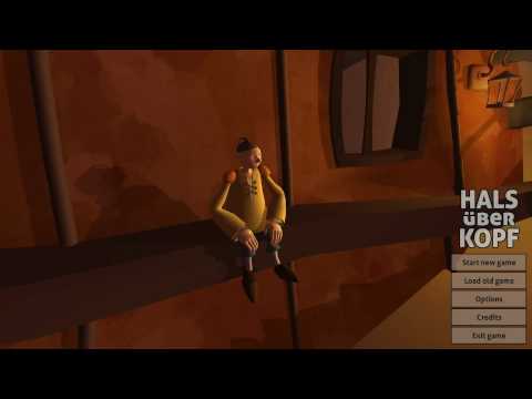 Game Prototype "Hals über Kopf" - Intro and Mainmenu