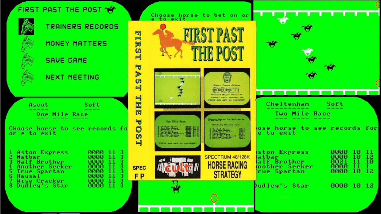 Ep 143 Retro Series: First Past The Post  (ZX Spectrum 48k 1988)