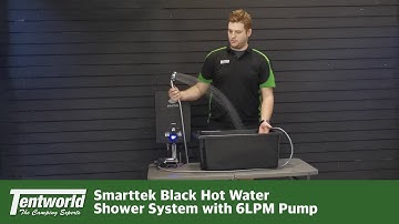 Smarttek Black Hot Water System with 6LPM Pump