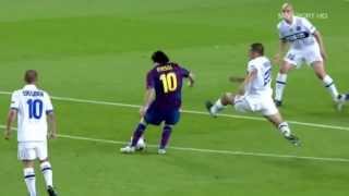 Julio Cesar Vs Lionel Messi