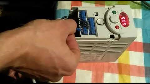 LS frequency converter from 1 to 3ph 220V