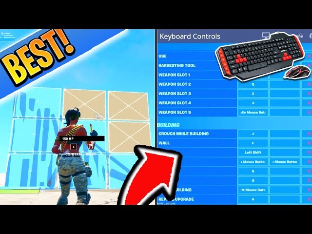 Best Keybinds For Switching To Keyboard And Mouse In Fortnite Pc Settings Keybinds Guide Youtube