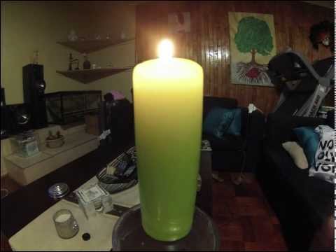 Melting Candle Timelapse