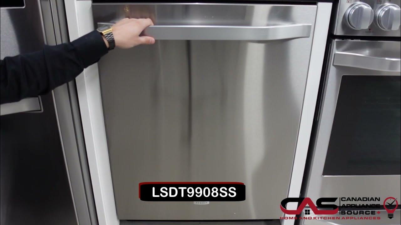 LG Studio LSDT9908SS Dishwasher Review One Minute Info YouTube