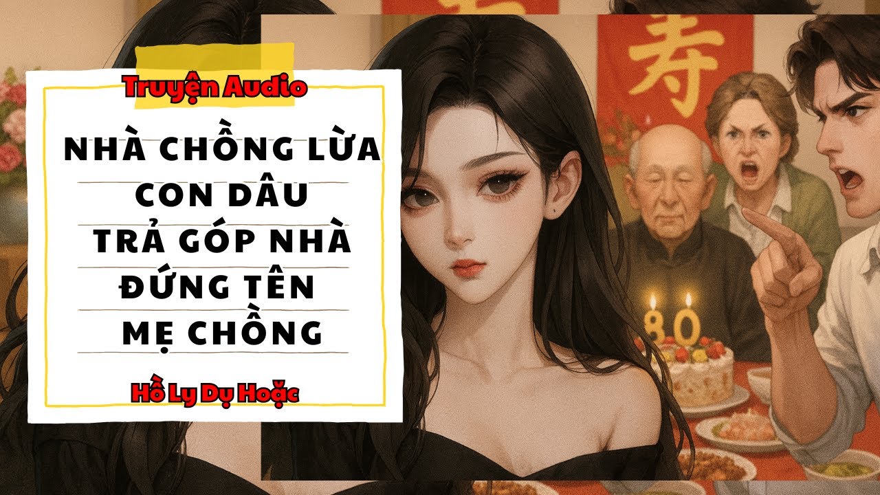 TRUYỆN AUDIO // HỒ LY DỤ HOẶC SỐ 136 // NHÀ CHỒNG LỪA CON DÂU TRẢ GÓP NHÀ ĐỨNG TÊN MẸ CHỒNG