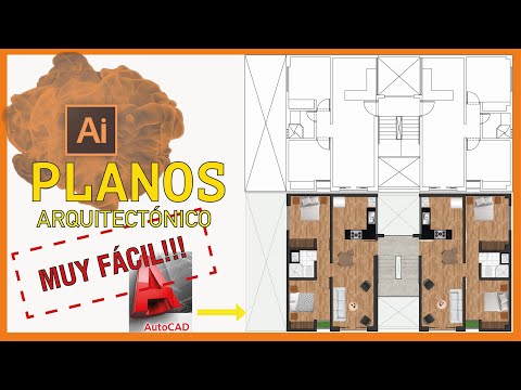 Video: Cómo Crear Un Plano De Planta 3D En Adobe Illustrator