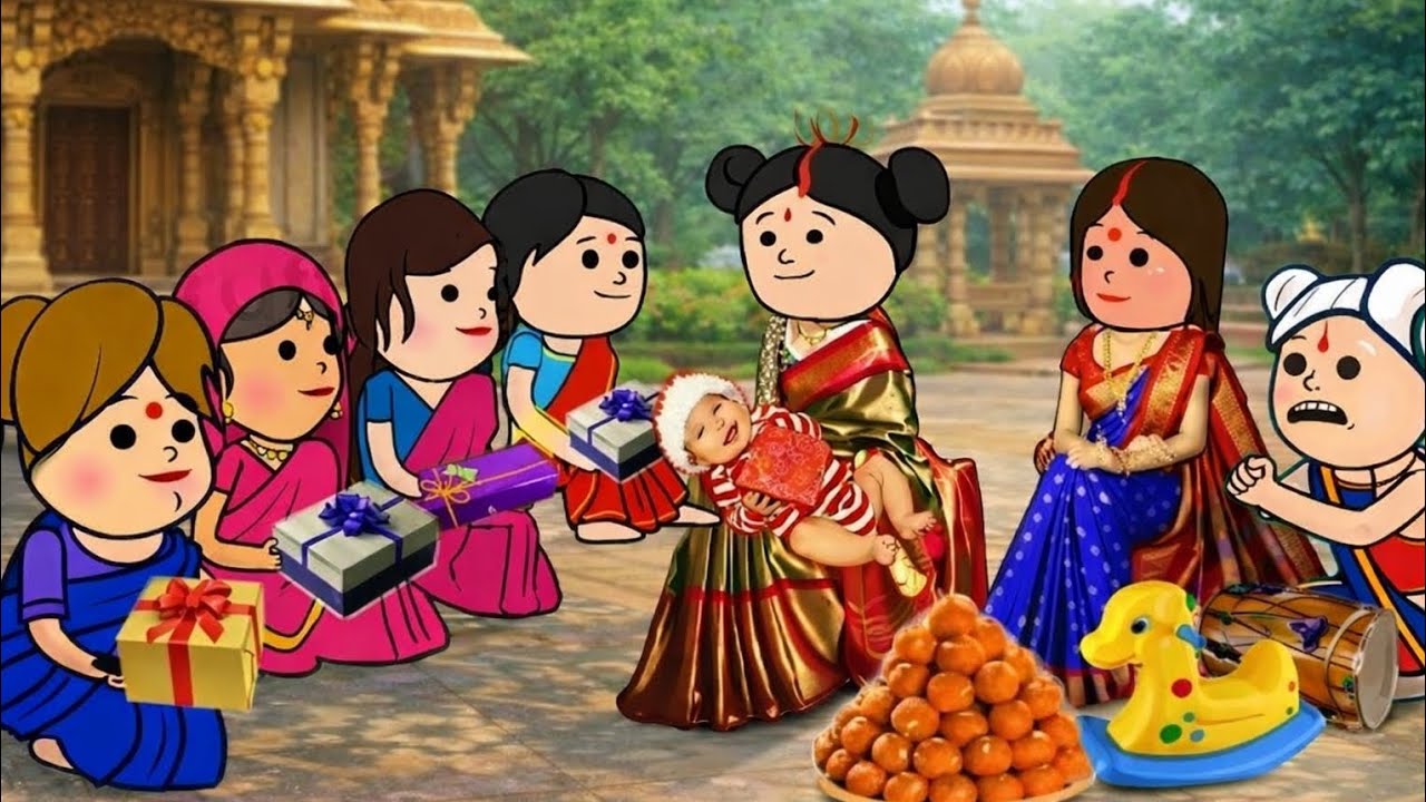 बड़की जीजी ललका देखिन्हा गई सब जनी, सोहर गावे बड़की जीजी – कीही खूब धूम 😂🎉