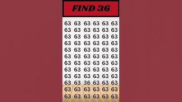 Locate 36 #testandlearn #maths #mathstricks #quiz #mathematics #education #gk #iqtest #iq
