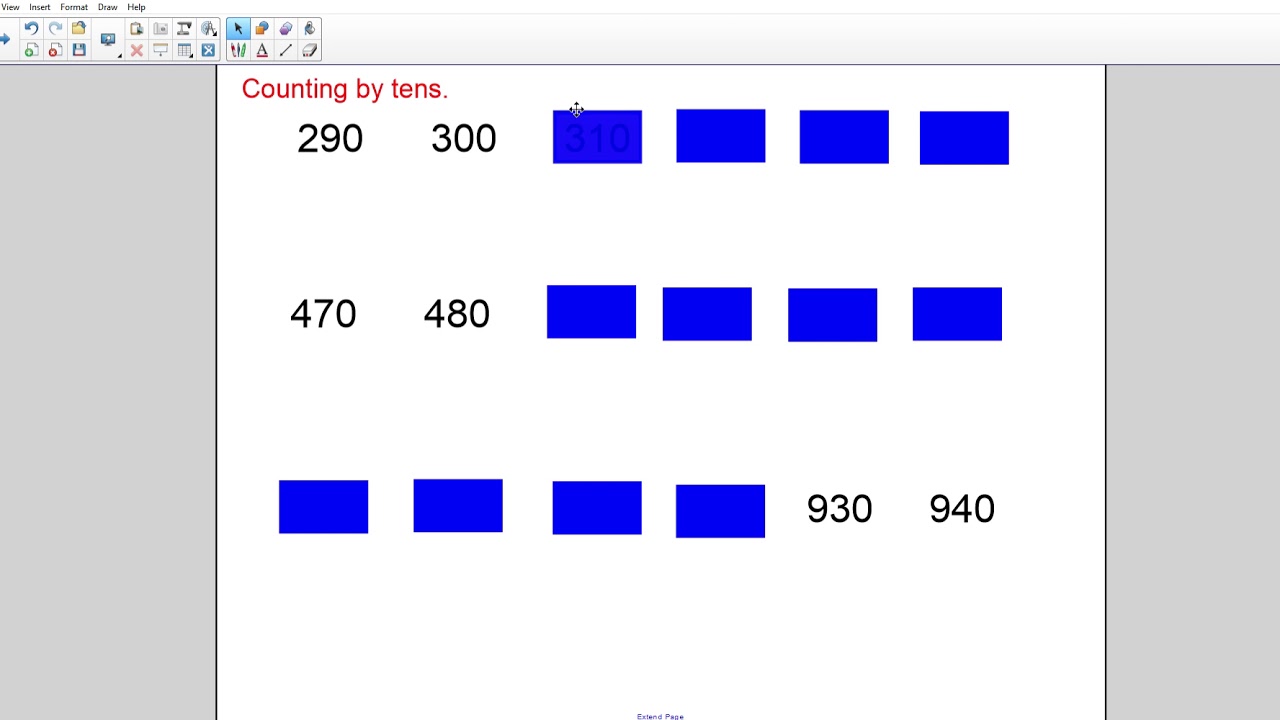 Unit 6 Lesson 4 Counting Numbers over hundred - YouTube