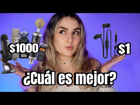 asmr MICROFONOS BARATOS VS CAROS ¿CUÁL ES MEJOR? Ale ASMR español