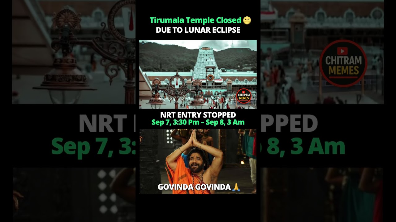 Temple Closed 🌑 Eclipse