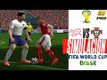 SUIZA VS PORTUGAL | MUNDIAL 2014 CUARTOS EN PES 6