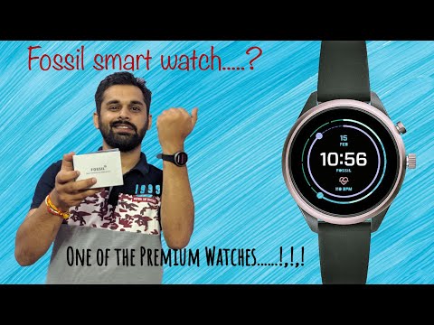 Fossil Sport Smartwatch 41mm Blush - FTW 6022 (Black)....One of the Premium Smartwatches....!