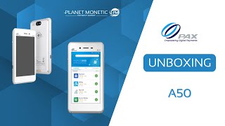 Unboxing Terminal bancaire portable Pax Technology A50