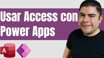 Usando Access como base de datos con Power Apps