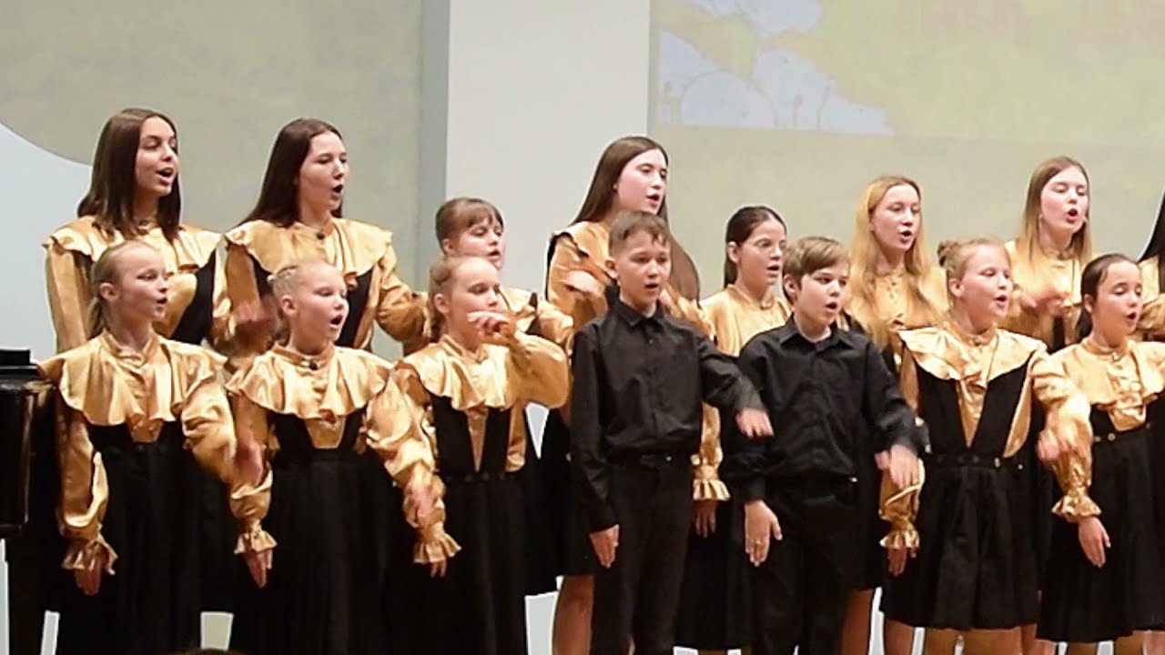 Wir sind die Stimmakrobaten. Chor "Lyre"