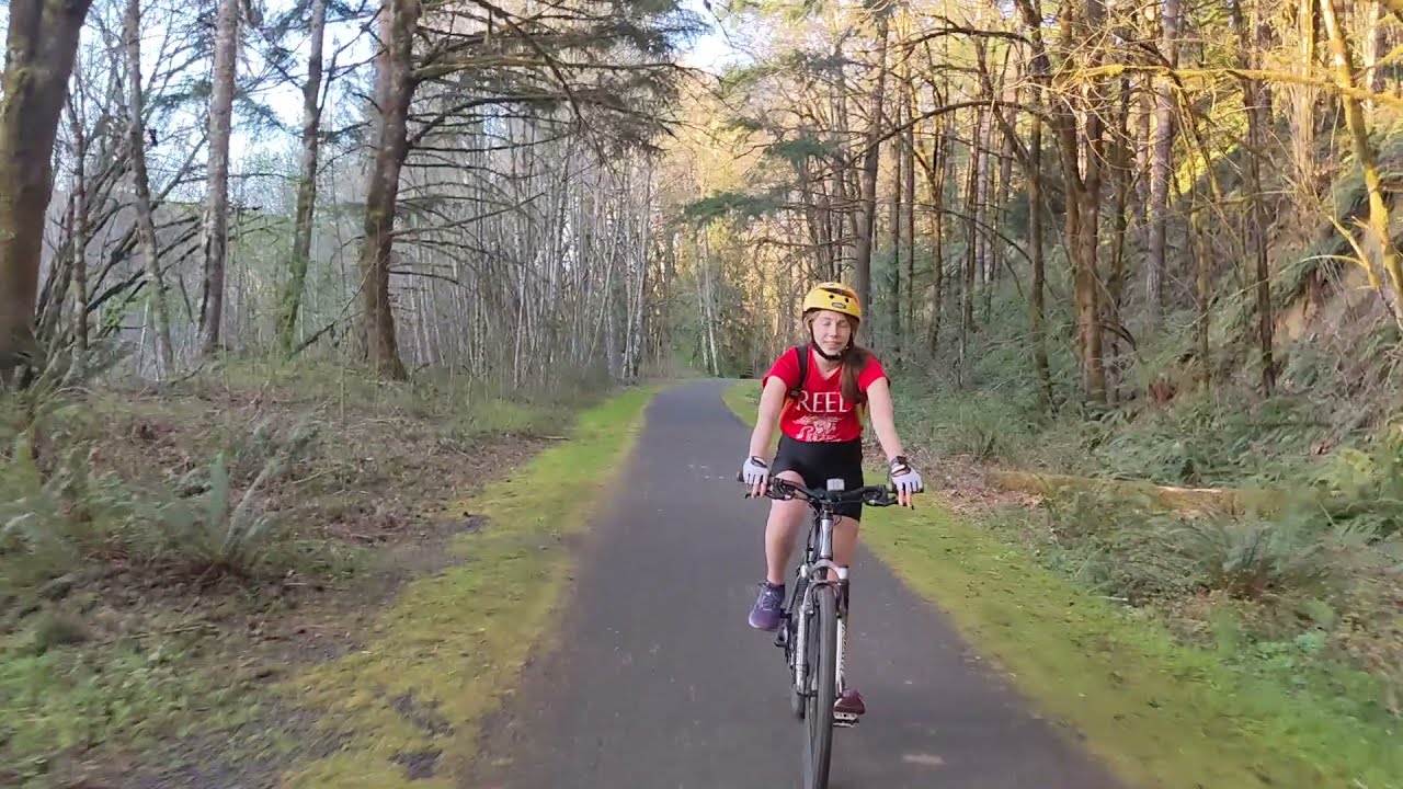 Bike Riding The BanksVernonia State Trail YouTube