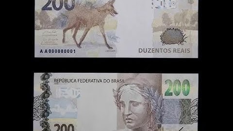 Porque criaram um nota de R$ 200,00?