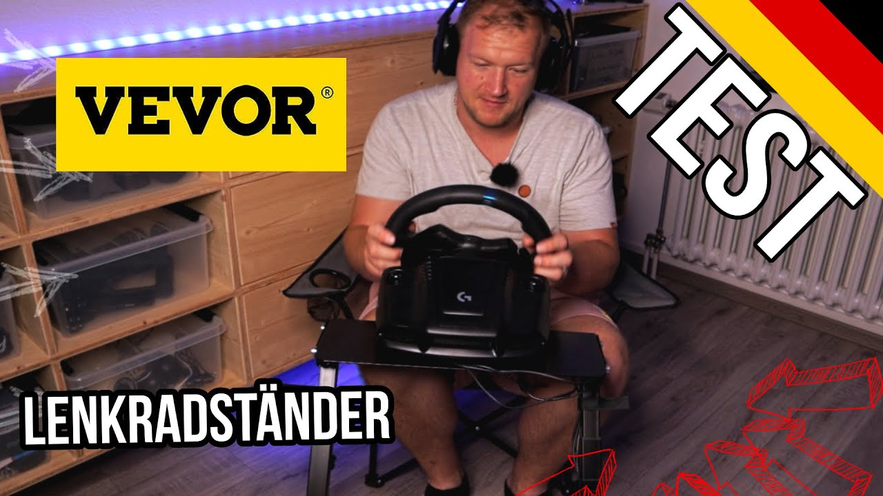 VEVOR Lenkradständer für Logitech, Thrustmaster & Co.