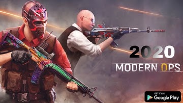 Modern ops walkthrough gameplay for (Android,iOS) FPS online game (Part 1) BCG-GAMER !!