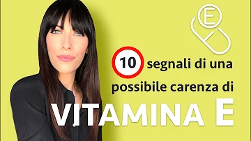 Come capire se manca la vitamina E?