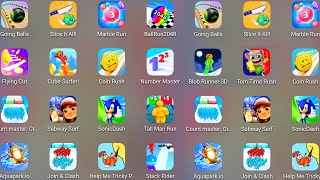 Going Balls,Canvas Run,Sonic Dash,Subway Surf,Number Master,Join & Clash,Ball Run 2048,Tom Time Rush screenshot 4