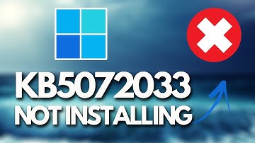 KB5072033 Cumulative/Security Update Not Installing On Windows 11 FIX