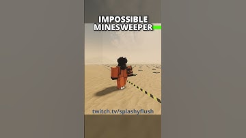 Minesweeper IN REAL LIFE (GONE WRONG) || Twitch Clip || #shorts
