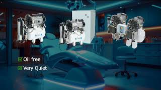 MGF Oil Free DENTAL/MEDICAL air compressors for a cost-effective solution. 🦷⚕️ 💨