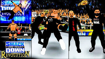 WR3D 2K24:| ROMAN ATTACK LA KNIGHT | SPAIKE&SPEAR TO RANDY | AT SMACKDOWN NEW YEAR REVOLUTION 2024 |
