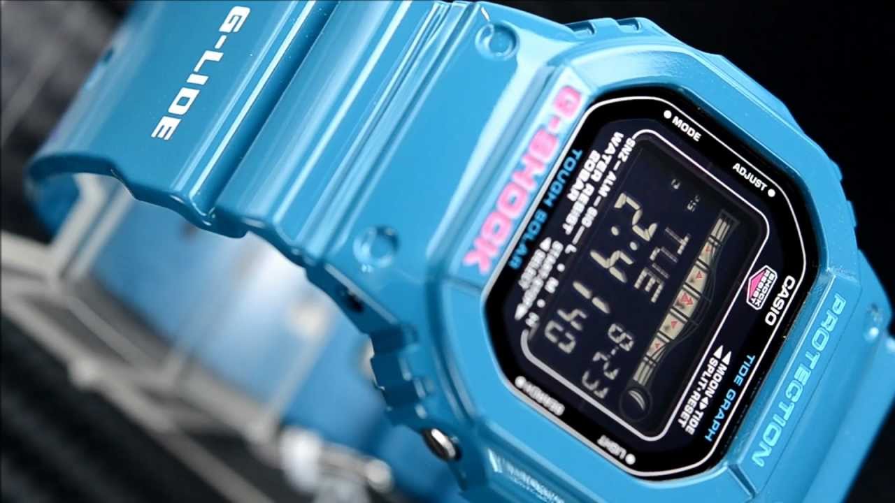 美品 G-SHOCK G-LIDE ターコイズブルー GRX-5600B-2JF