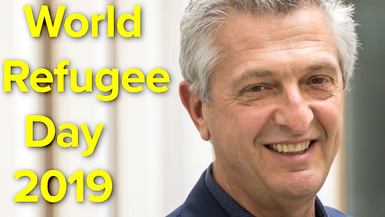 UNHCR chief commemorates World Refugee Day 2019 - YouTube