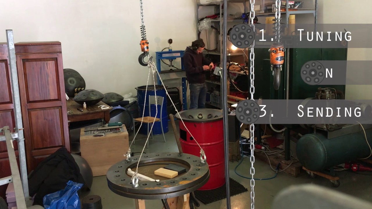 A regular day in Jan's workshop