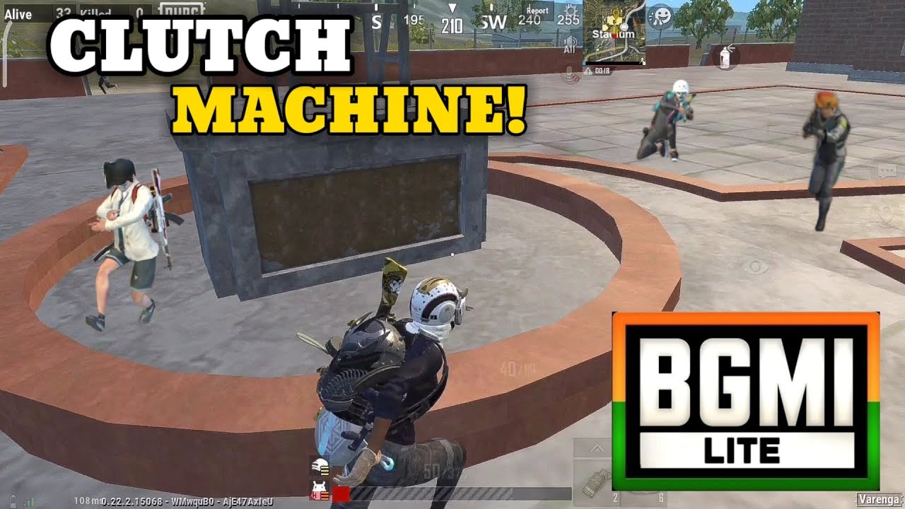 CLUTCHES MACHINE 🔥| 1v4 GAMEPLAY 😈| BGMI LITE | PUBG MOBILE LITE - YouTube